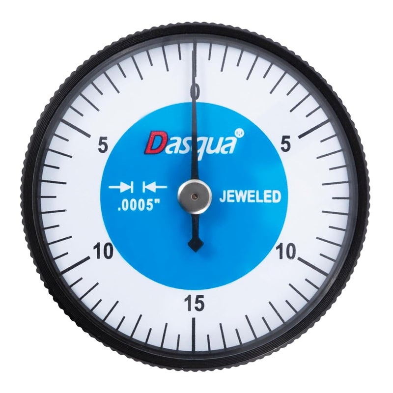 Dasqua Dial Test Indicator 0-0.03" with Shock-Proof Gearing, Resolution 0.0005" - Image 3